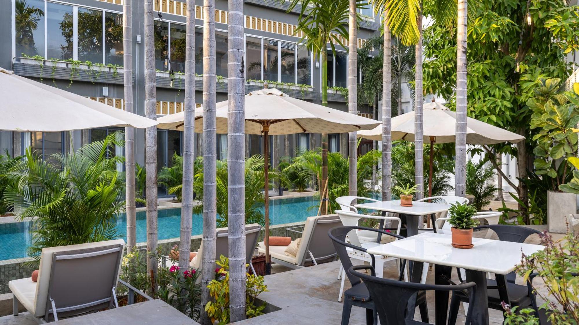 Reservoir, Yoga & Wellness Retreat Siem Reap Exteriör bild