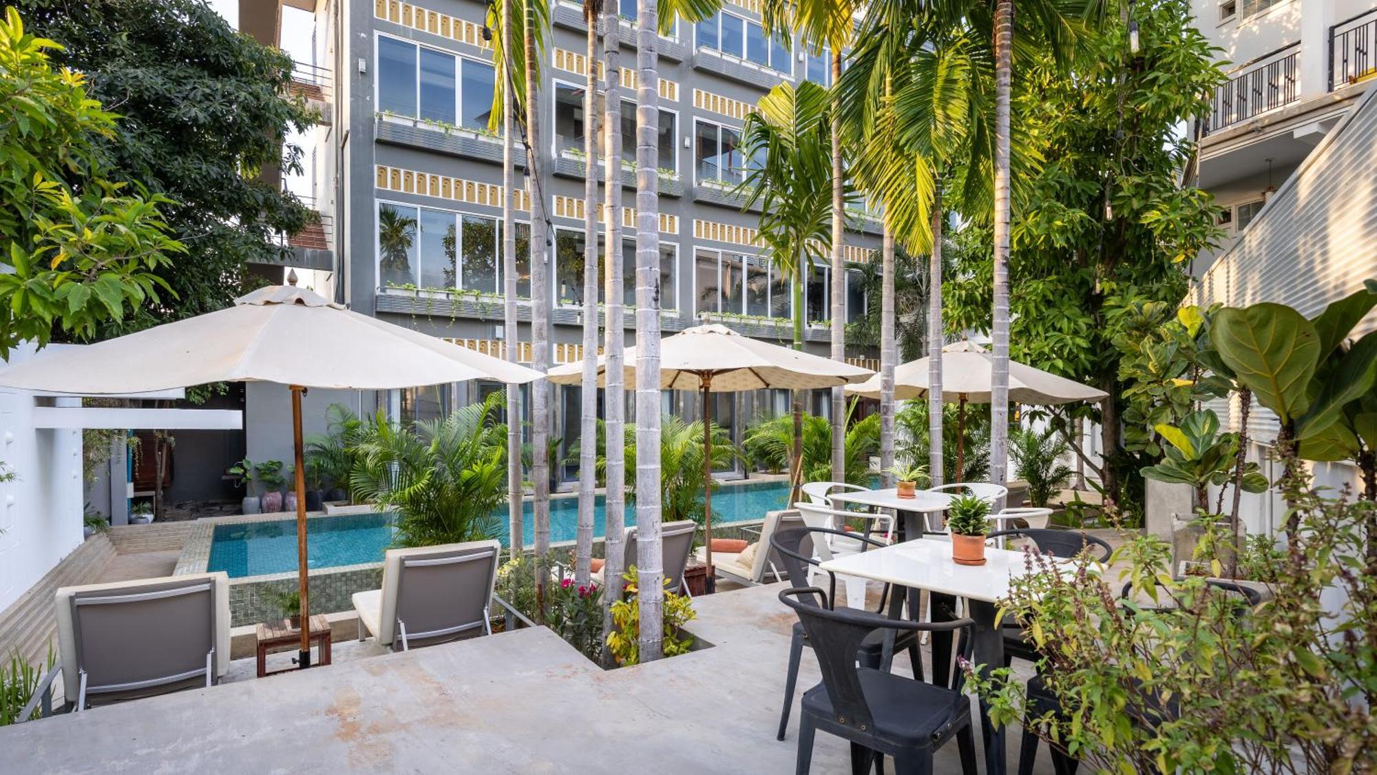 Reservoir, Yoga & Wellness Retreat Siem Reap Exteriör bild
